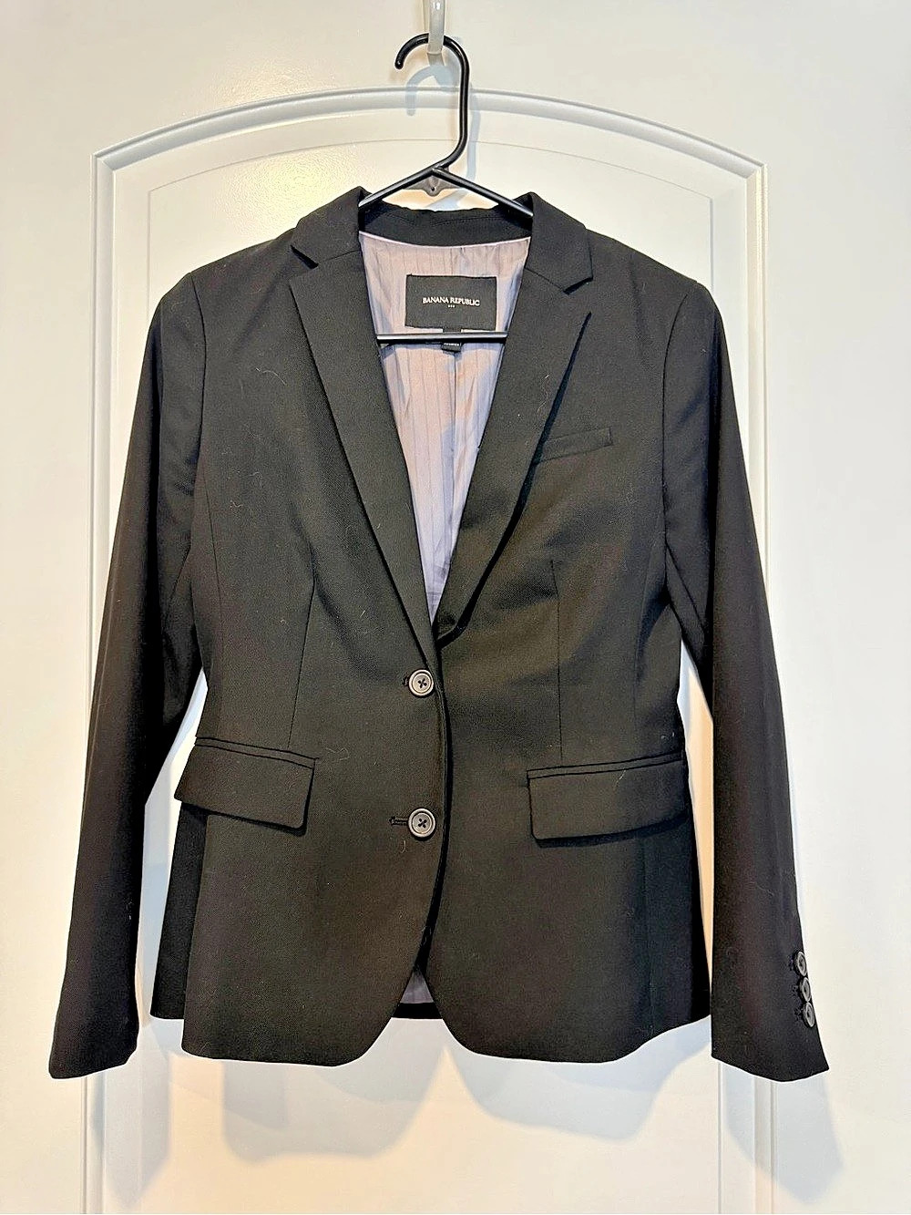 Banana Republic Women's Black Blazer 0P